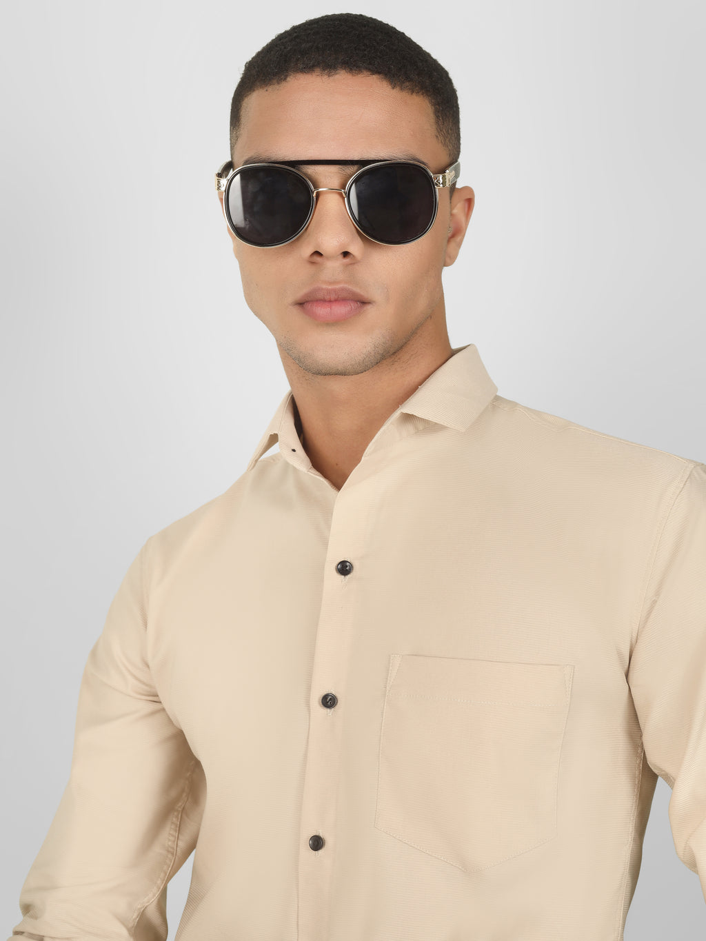 Beige Shirt