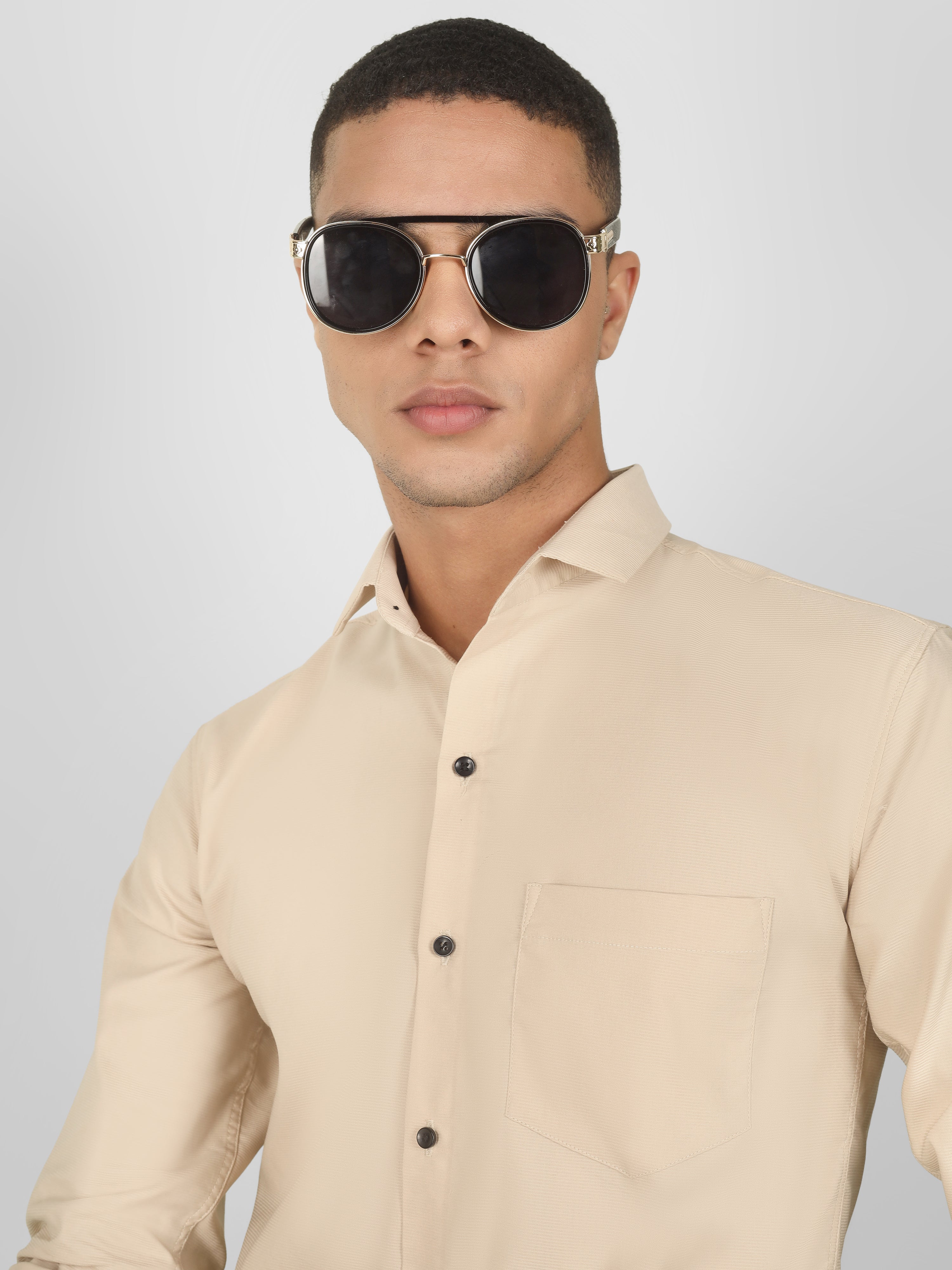 Beige Shirt
