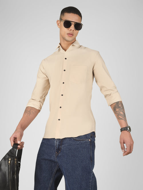 Beige Shirt