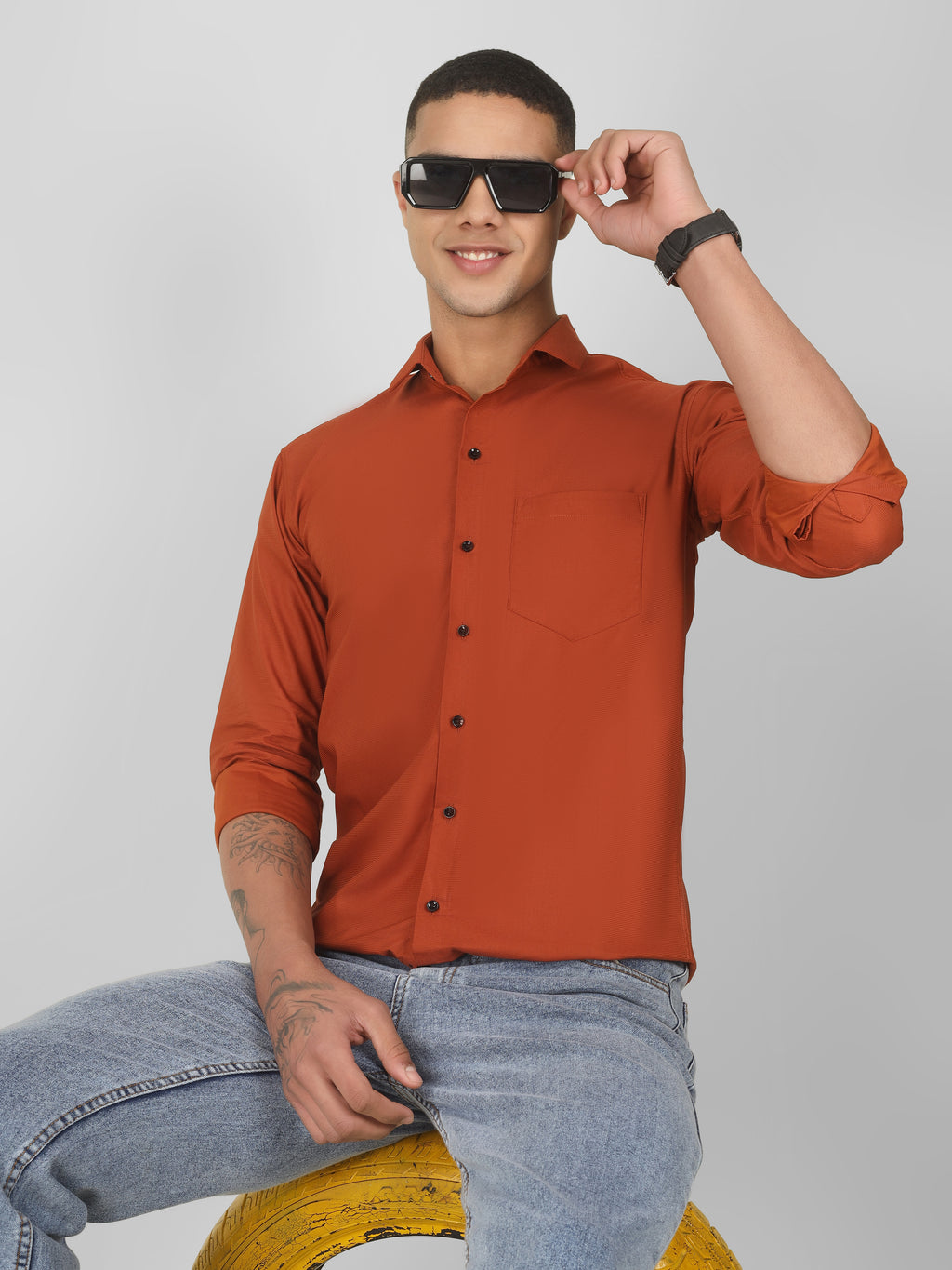 Orange Shirt