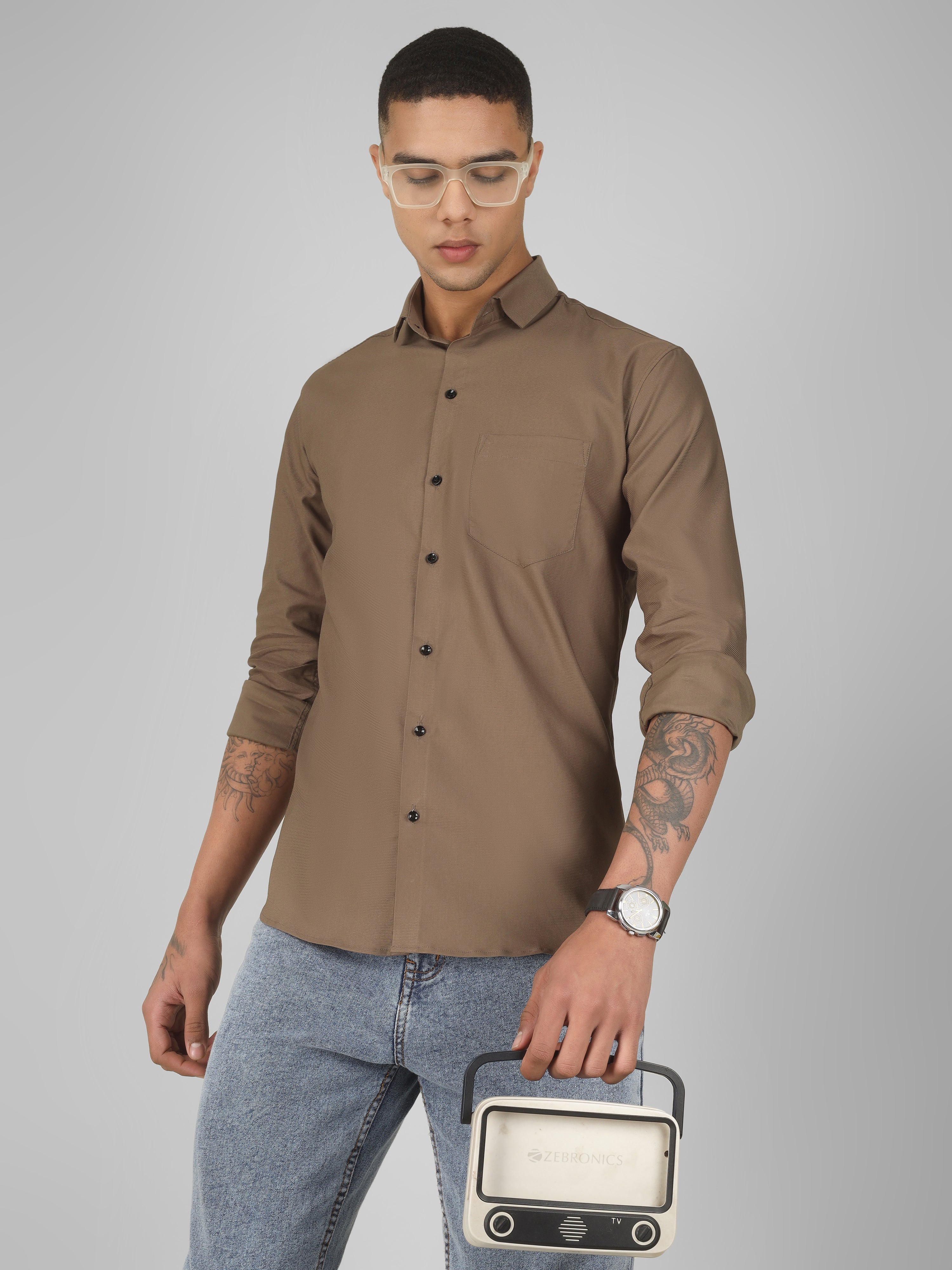 Brown Shirt