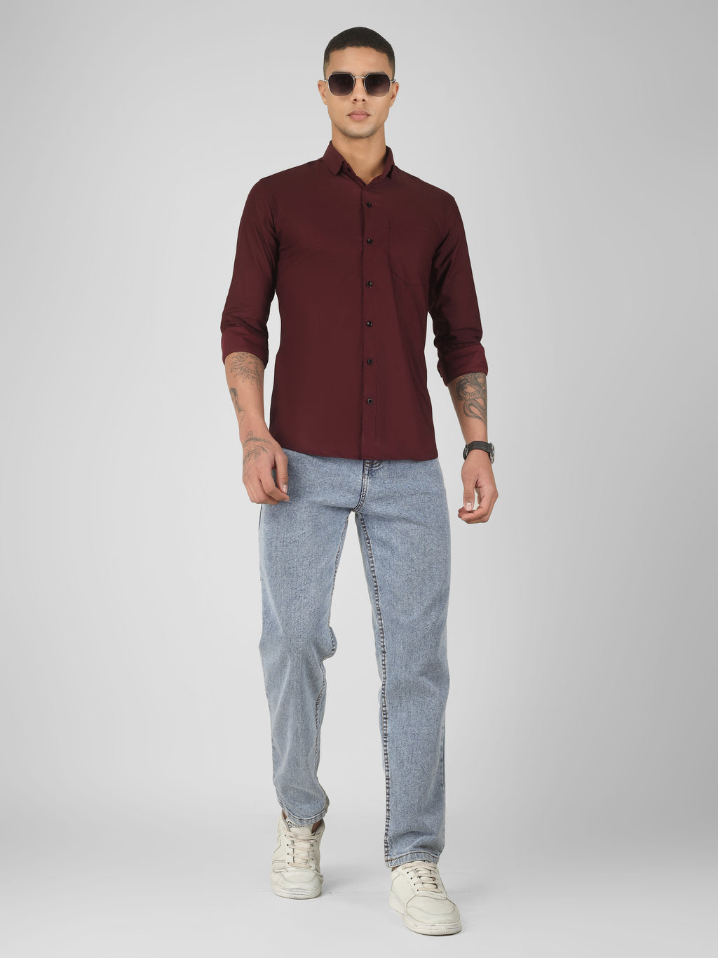 Maroon Shirt